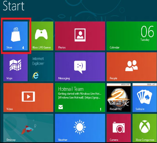 How to Install an App From Windows Store in Windows 8