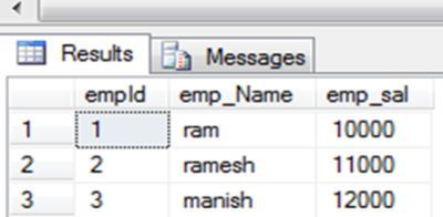 Magic Tables Used by Triggers in SQL Server