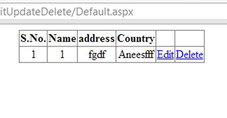 Gridview Edit Delete And Update In ASP.NET