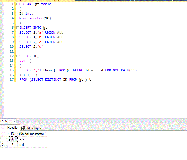 Convert Comma Separated Values To Rows And Vice Versa Using In-built ...