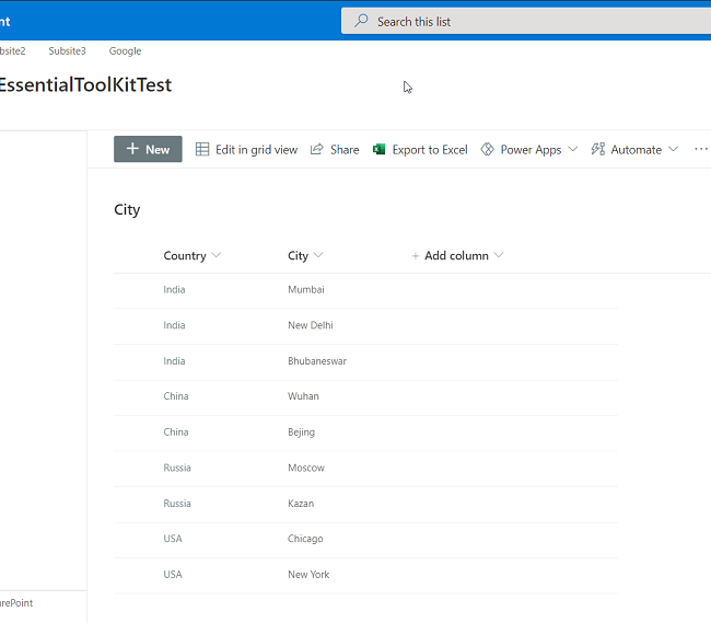 Cascading Dropdowns Using PowerApps