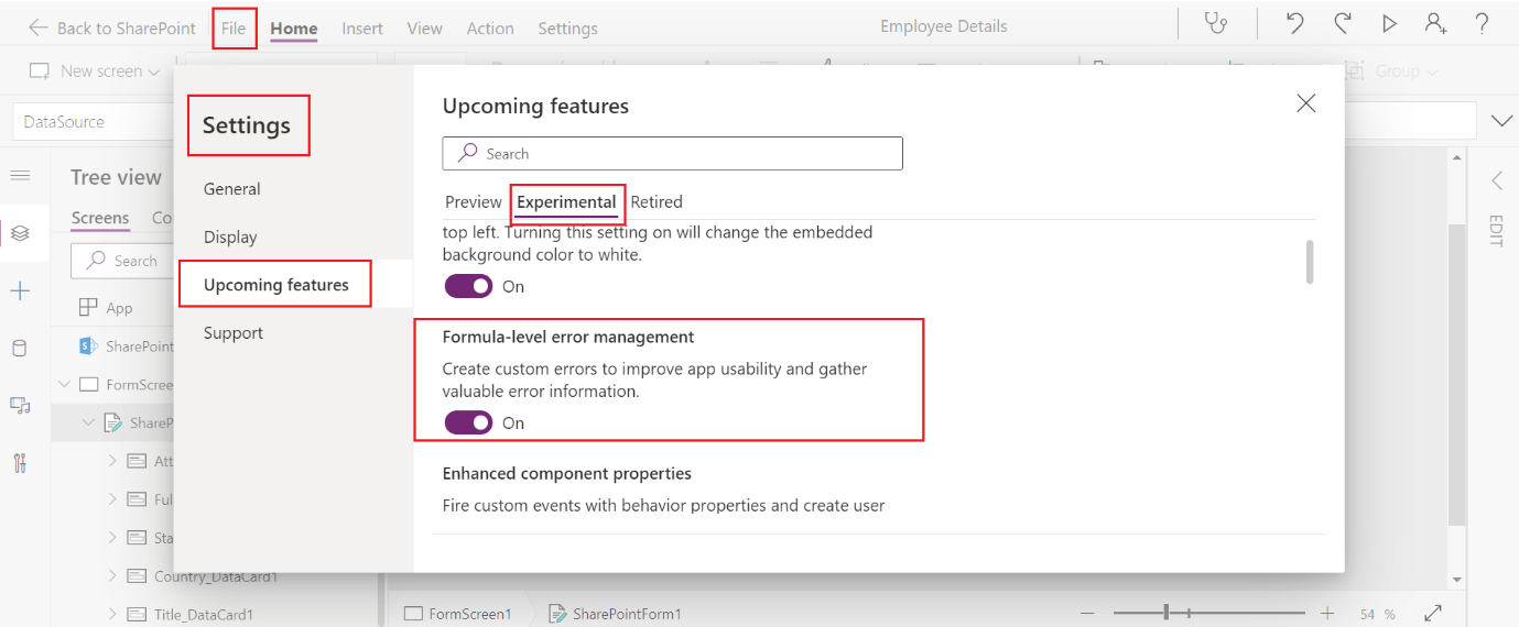 PowerApps Dropdown Not Working In SharePoint Edit Form