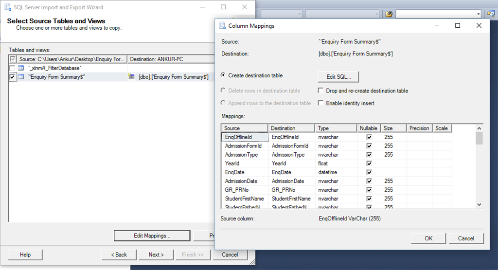 How To Import Data From Excel To SQL Server Database