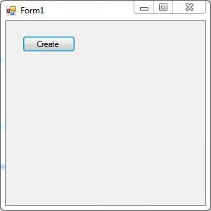 how to create windows form dynamically in c#