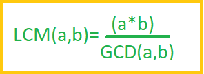 Java Program To find HCF And LCM