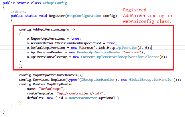 Web API Exception Handling And Versioning Concepts