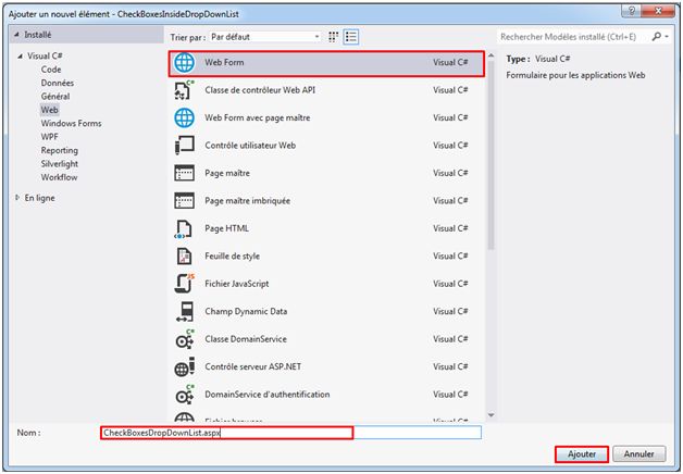 Display CheckBoxes Inside A Dropdown List Using ASP.NET