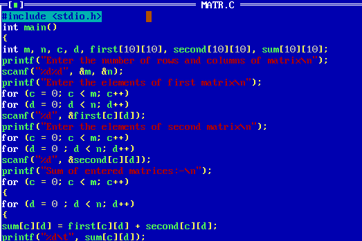 adding-two-matrices-in-c