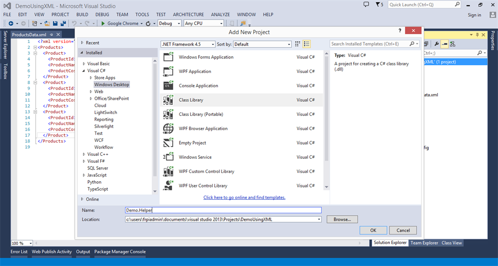 Read Data From XML in ASP.Net MVC 5