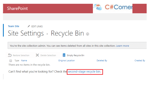 Restore Deleted Documents in SharePoint Online