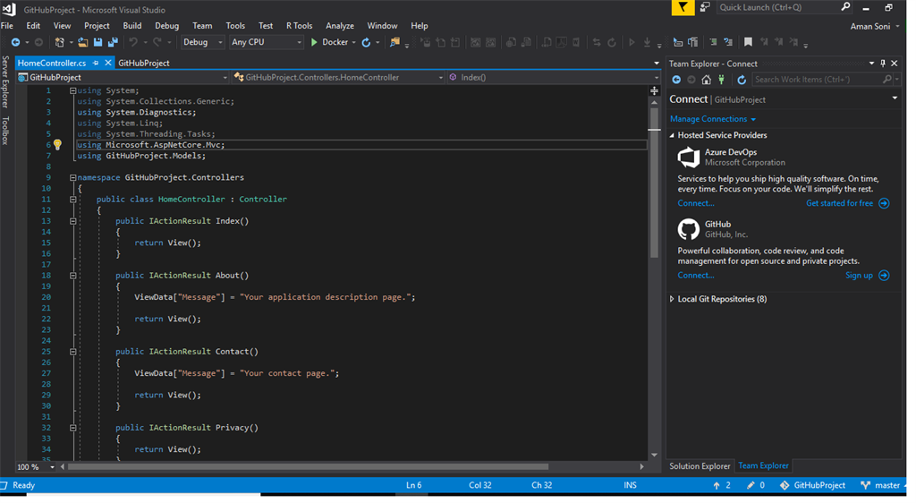 how to make anew project in visual studio code javascript