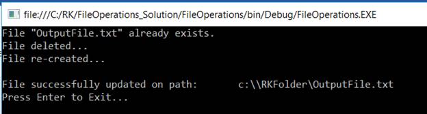 File Operations In C Example Program