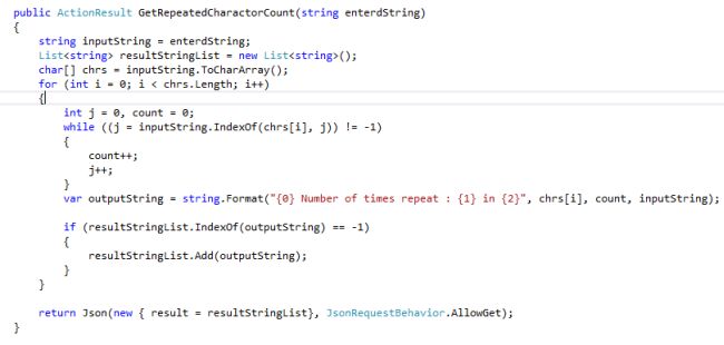 Count a Char Number of Times in a String