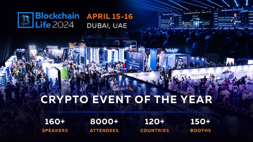 Blockchain Life 2024 In Dubai - Waiting For ToTheMoon