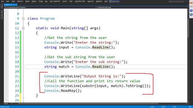 How to Match a Substring From a String