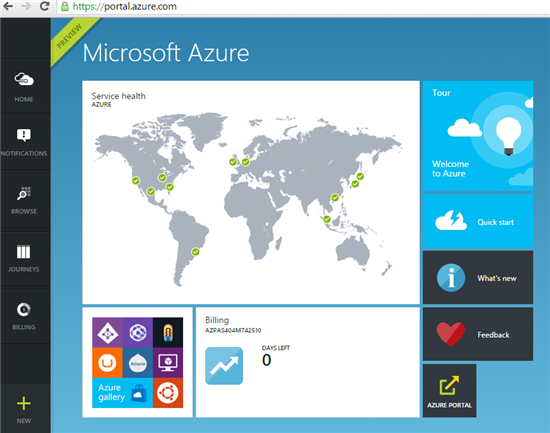 Setting Up Microsoft Azure DocumentDB