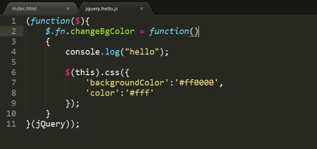 Write Your Own JQuery Plugin