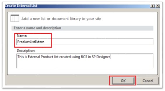 BCS Using SQL Server In SharePoint 2013