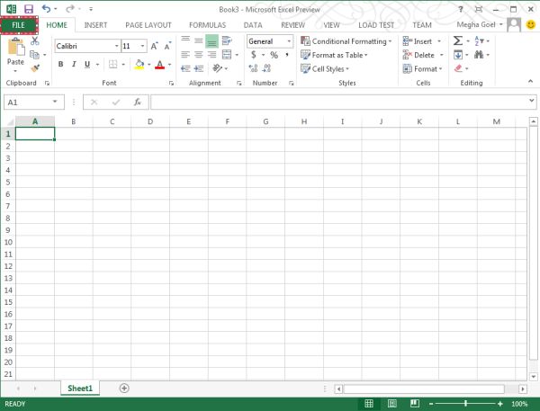 excel 2013 print selection