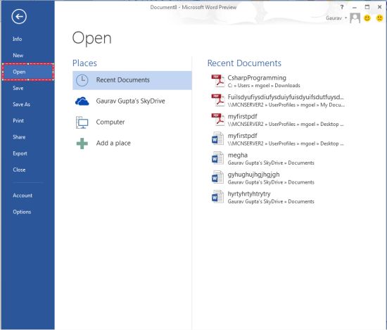 Pdf Reading And Editing In Word 2013