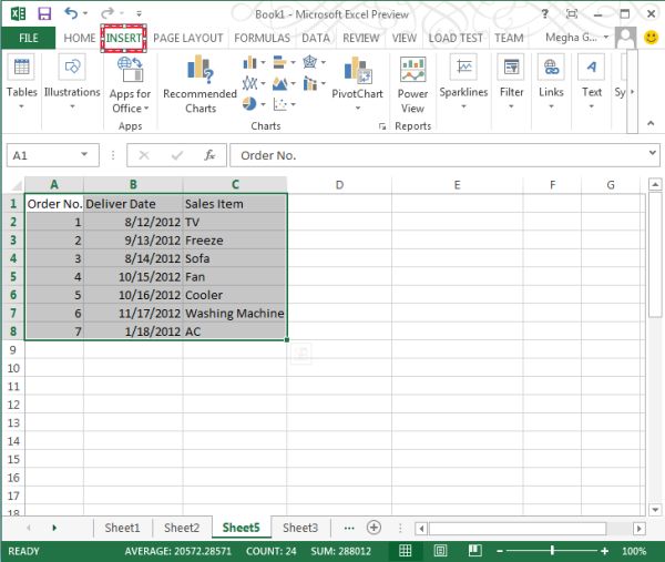 Use of Timeline in PivotTable in Excel 2013