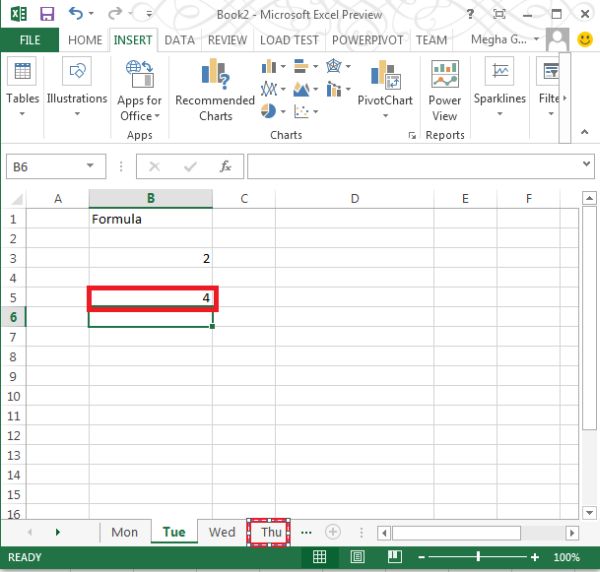 Sheet and Sheets Function in Excel 2013