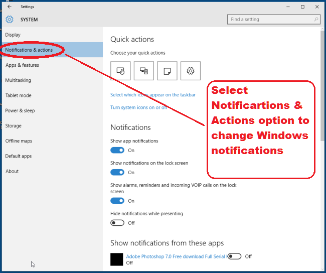 System Setting In Windows 10: Part 1