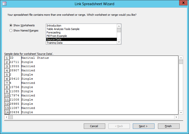 append excel data to sharepoint list