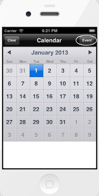 Calendar In Iphone