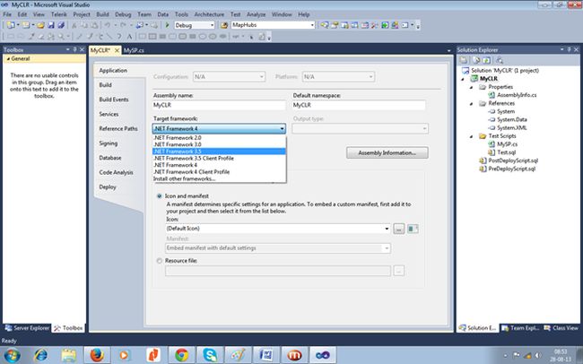 SQL CLR For Beginners: Part 1: Create Store Procedure in SQL-CLR Project