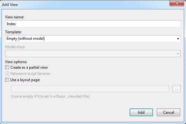 JavaScript Result in Controller Sample in MVC: Day 12