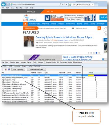 example sharp http request c HTTP and Requests Debugging HTTP Responses