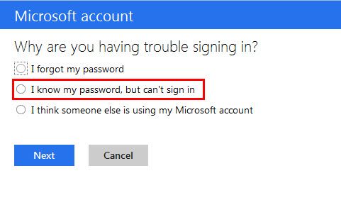 lost microsoft outlook identity cannot opened