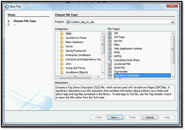 creating a custom JSP tag - Stack Overflow