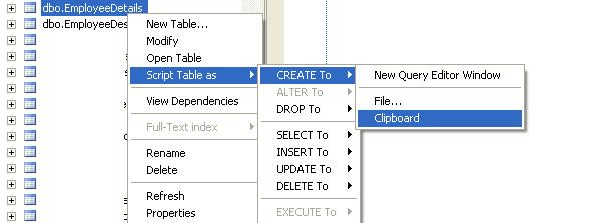 SQL Tips: MS SQL Copy Table With Data And Structure