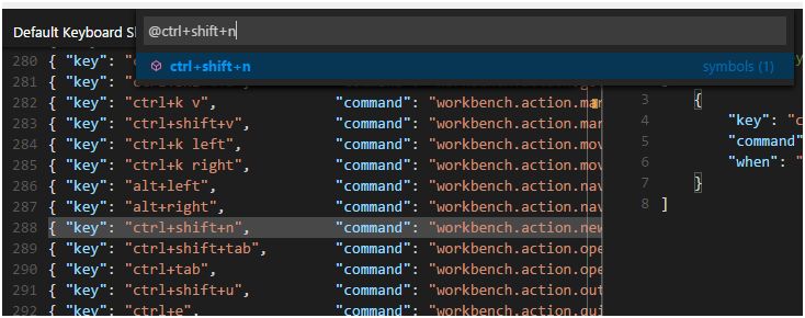 visual studio code format json shortcut