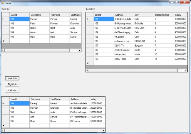 Fetching Records Using Joins in F#