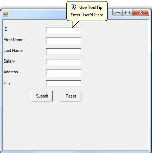 ToolTip Control in F#