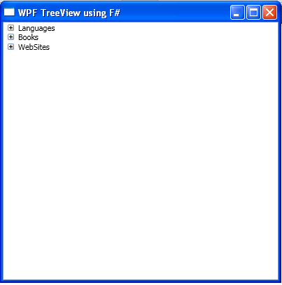 wpf treeview 1 level example c
