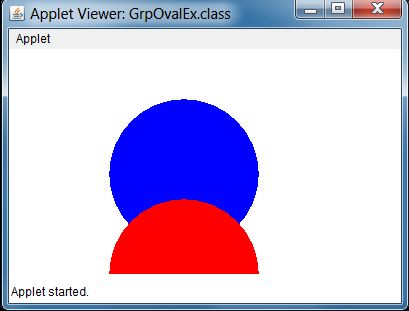 Graphics Programming Using Applet In Java