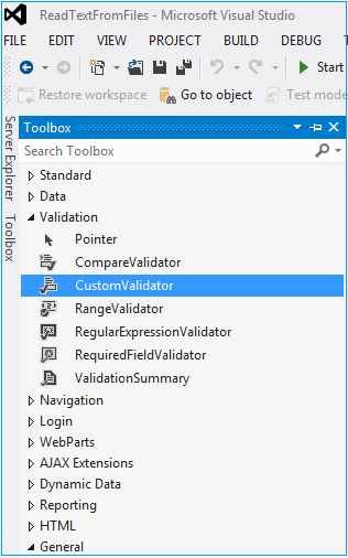 Displaying Dynamic Error Message in ASP.NET Custom Validator Control