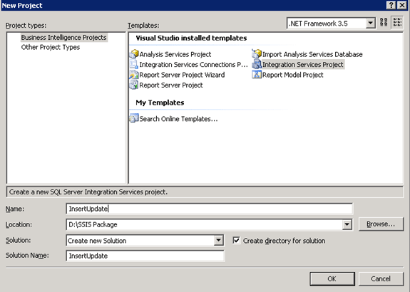 How to insert new and update existing records using SSIS