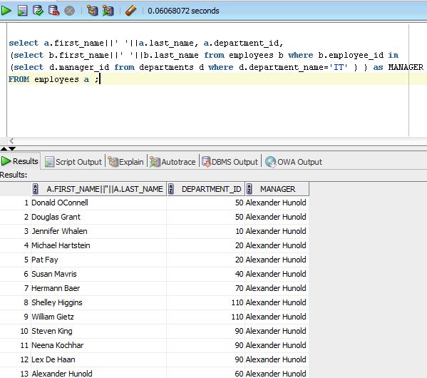 sub-query-in-oracle-part-2