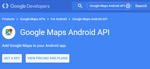 Google Map Implementation In Android App