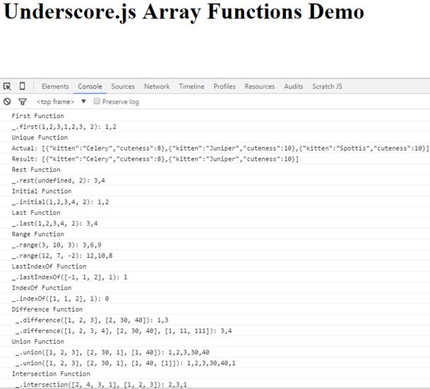 Introduction to Underscore.js