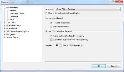 Disable Saving Changes is Not Permitted Dialog Box in SQL Server