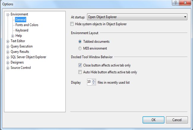 Display Line Numbers in SQL Server Query Window