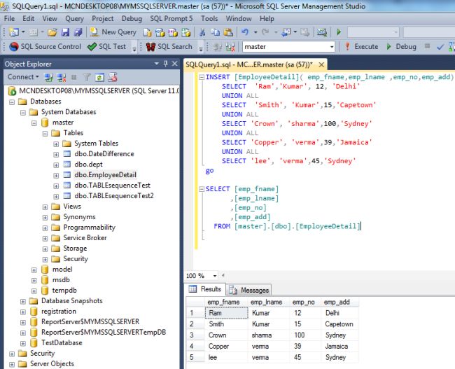 Insert Into Multiple Values Insert Multiple Sql G4G5