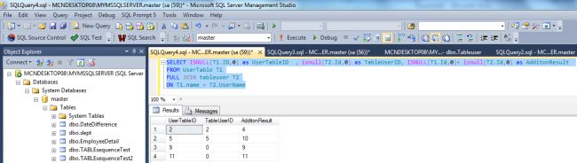 Sum of Columns of Two Tables Into One Column in SQL Server 2012