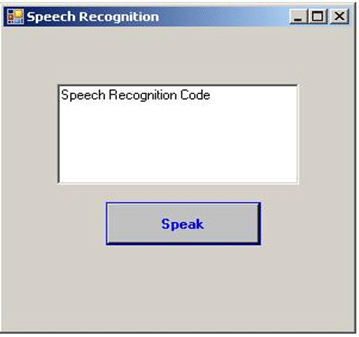 text to speech windows application c#